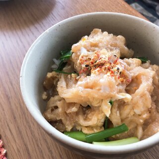 天ぷらリメイク！天とじ丼